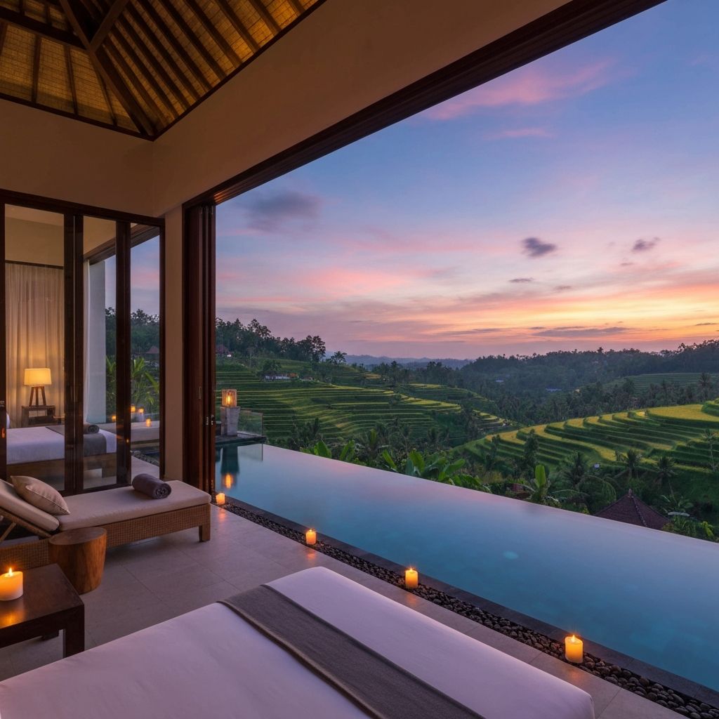 Tropical paradise in Bali